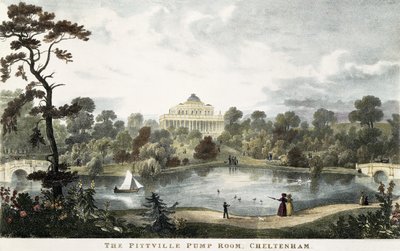 The Pittville Pump Room, Cheltenham, c.1835 by English School